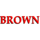 Brown logo